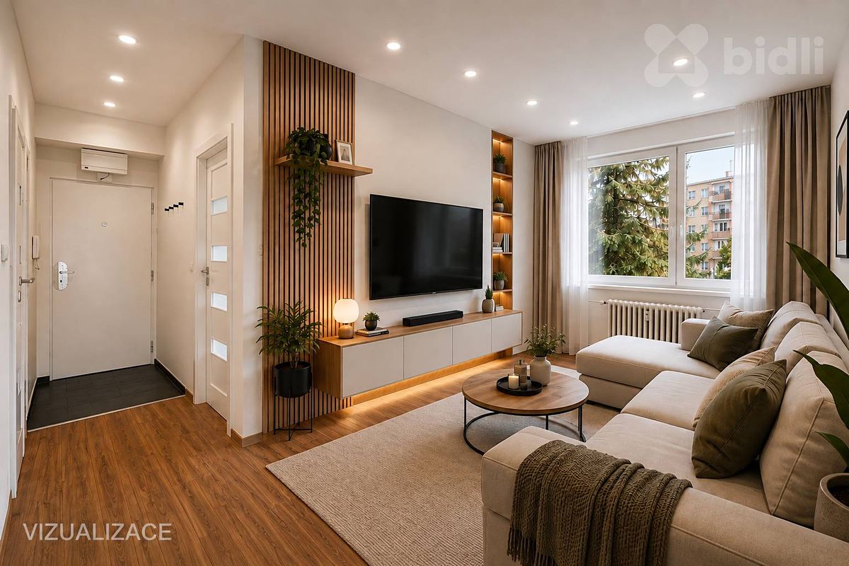 Pronájem bytu 2+kk 40 m²